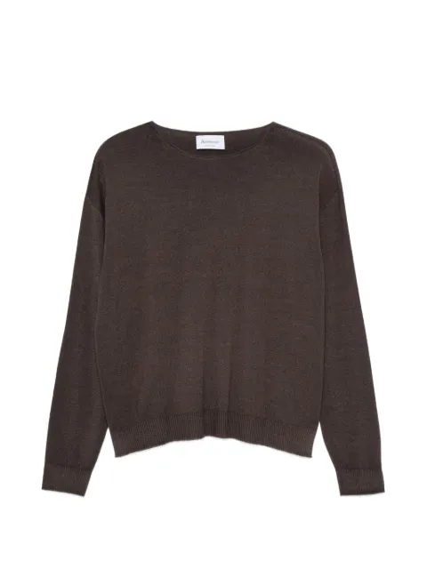 AROVESCIO side-slit long-sleeve top