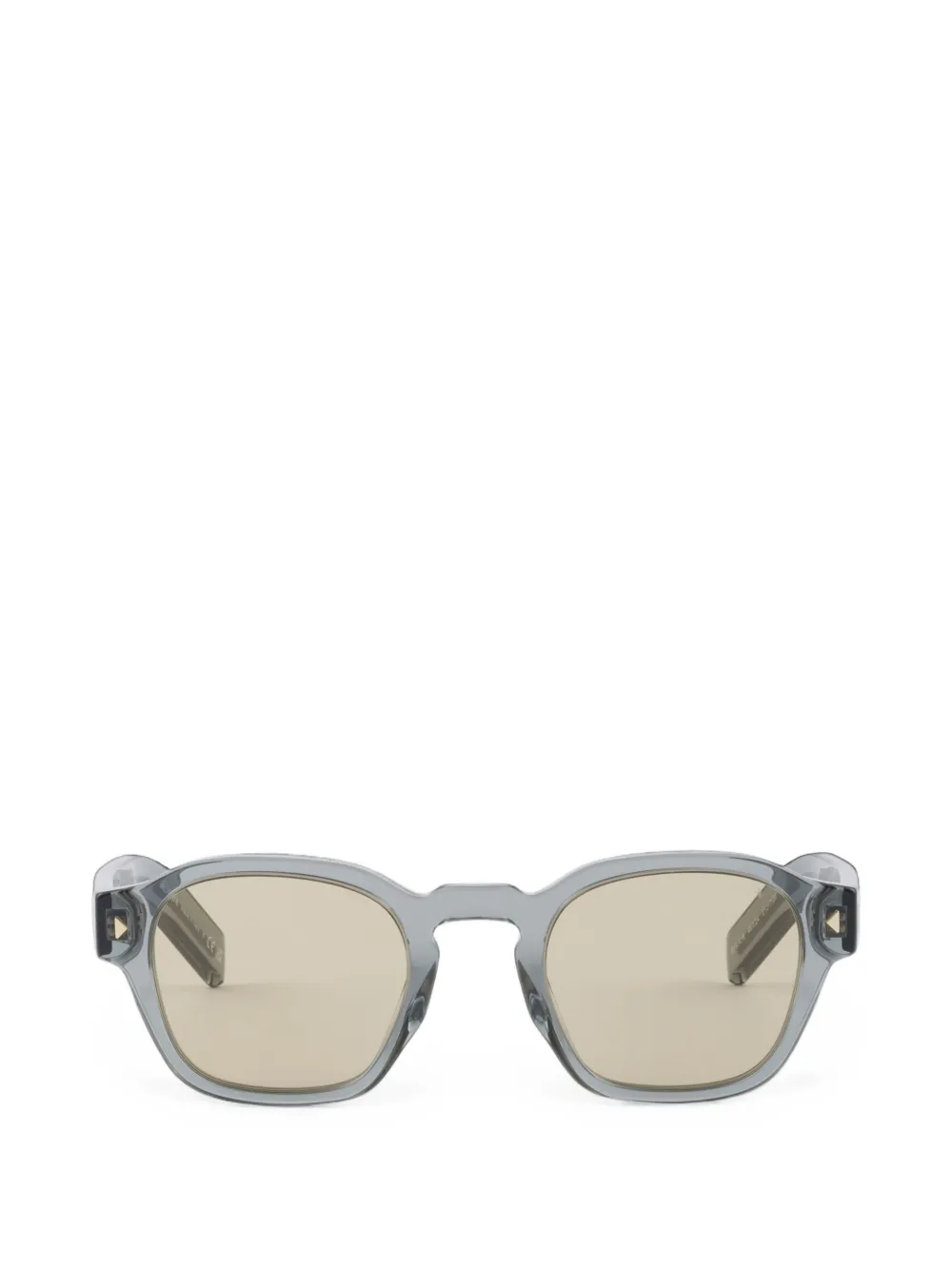 Prada Eyewear sunglasses with the iconic metal plaque - Grigio