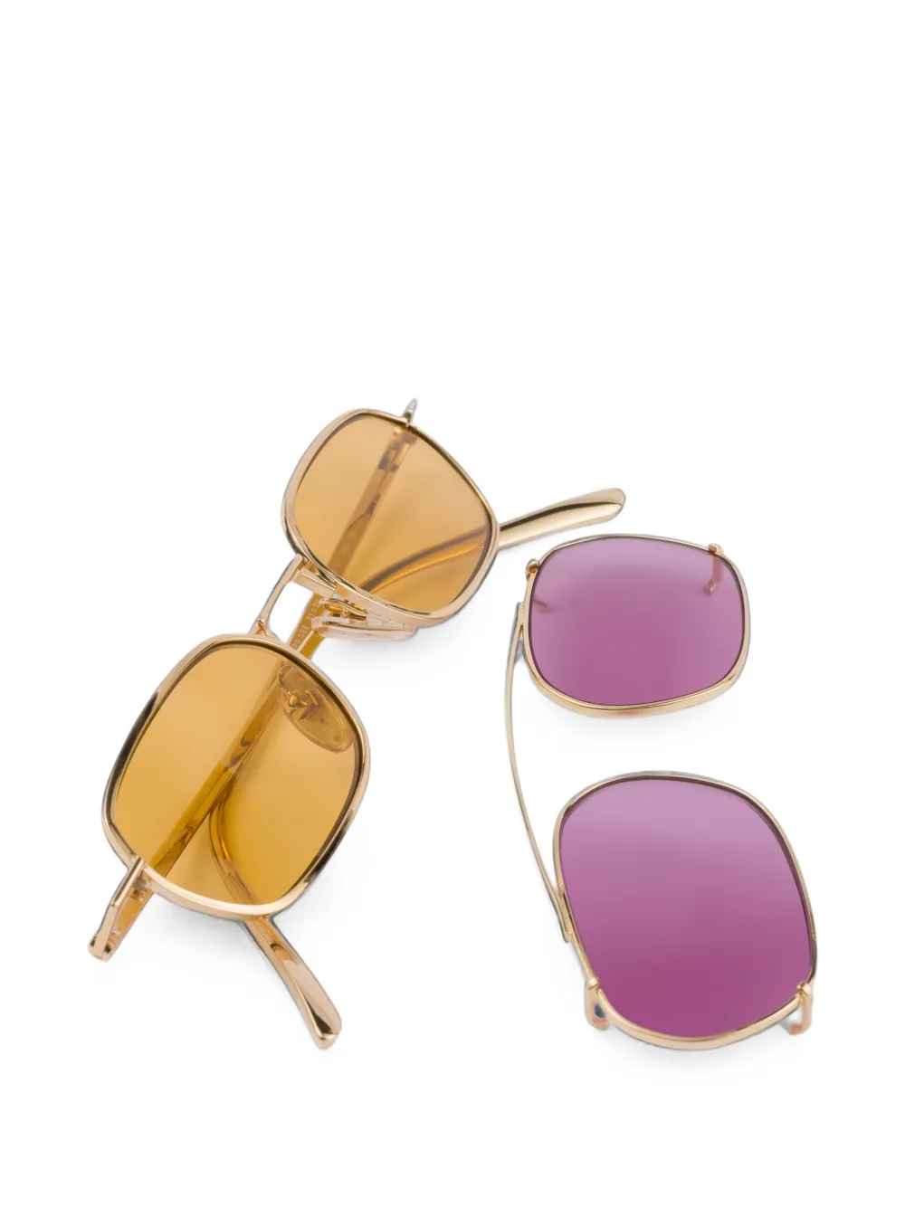 Prada Eyewear Collection zonnebril Goud