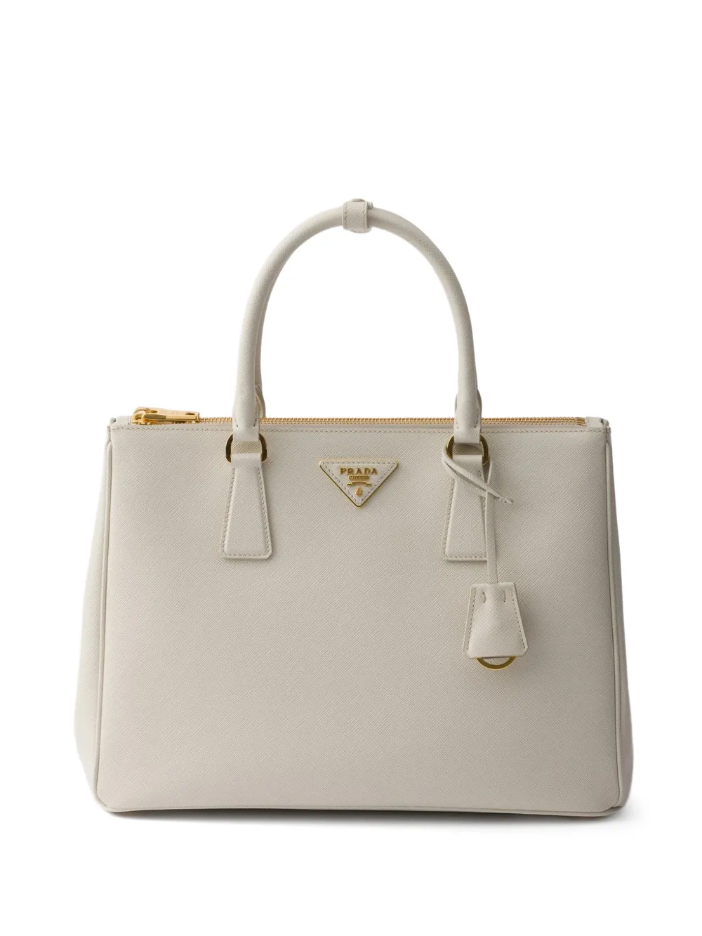 Prada Galleria large Saffiano leather bag - Bianco