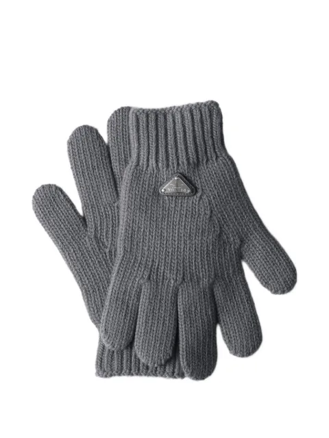 Prada wool gloves