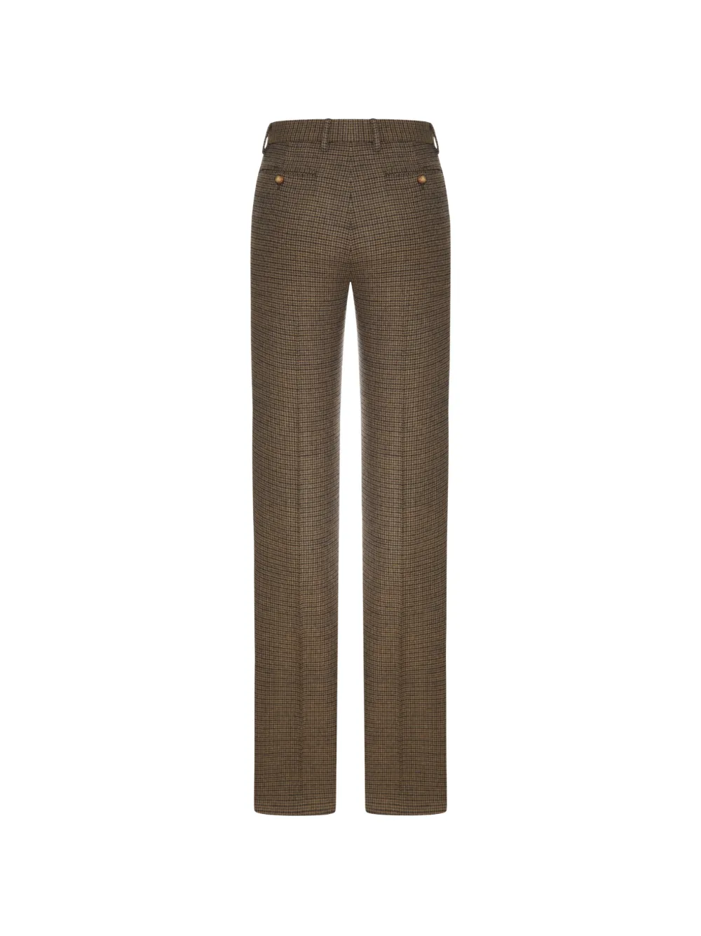 ETRO Geruite broek Bruin