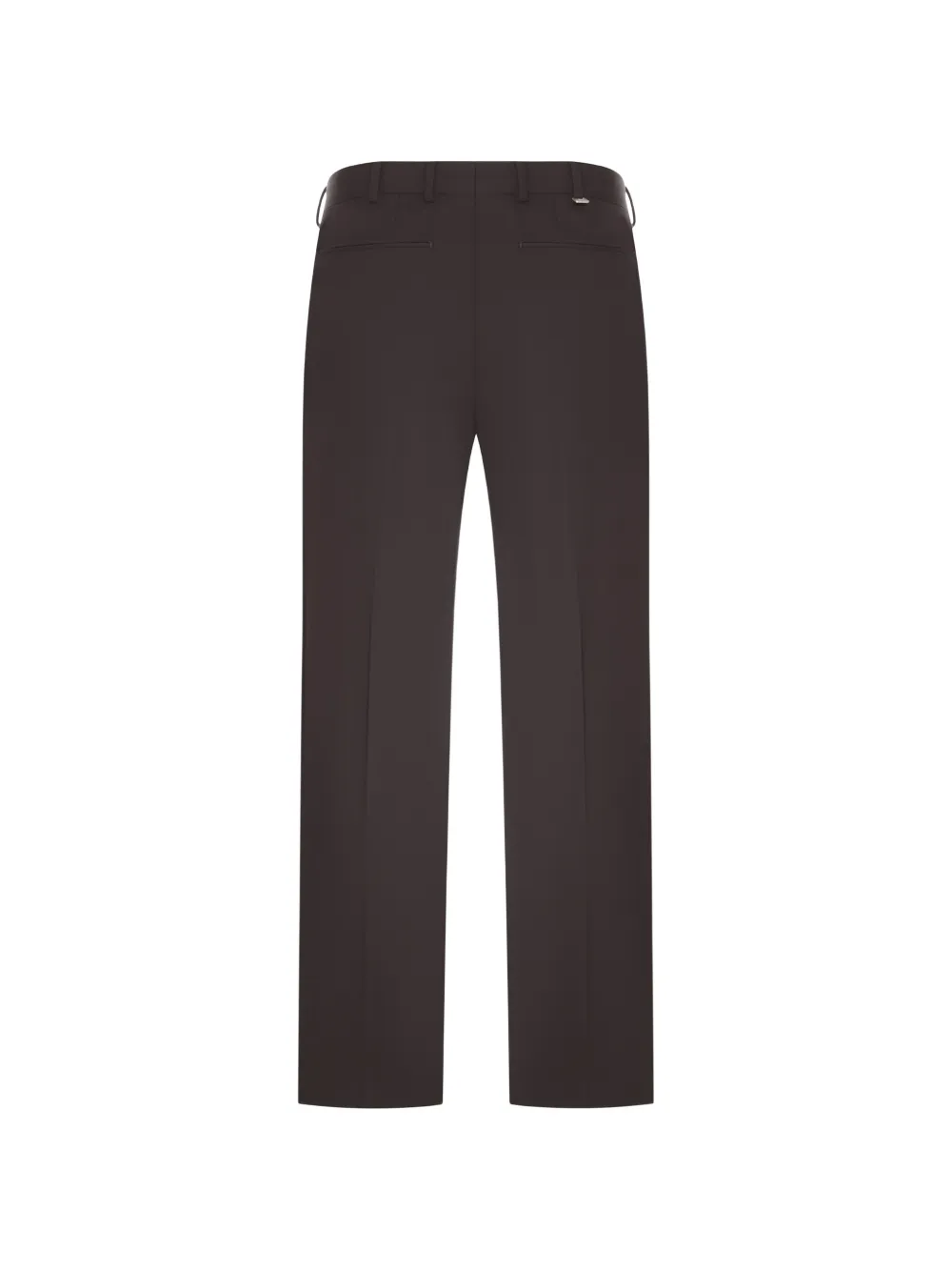 PT Torino pressed-crease wool trousers Zwart