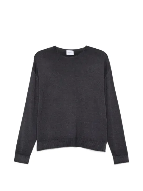 AROVESCIO fine-knit drop-shoulder top