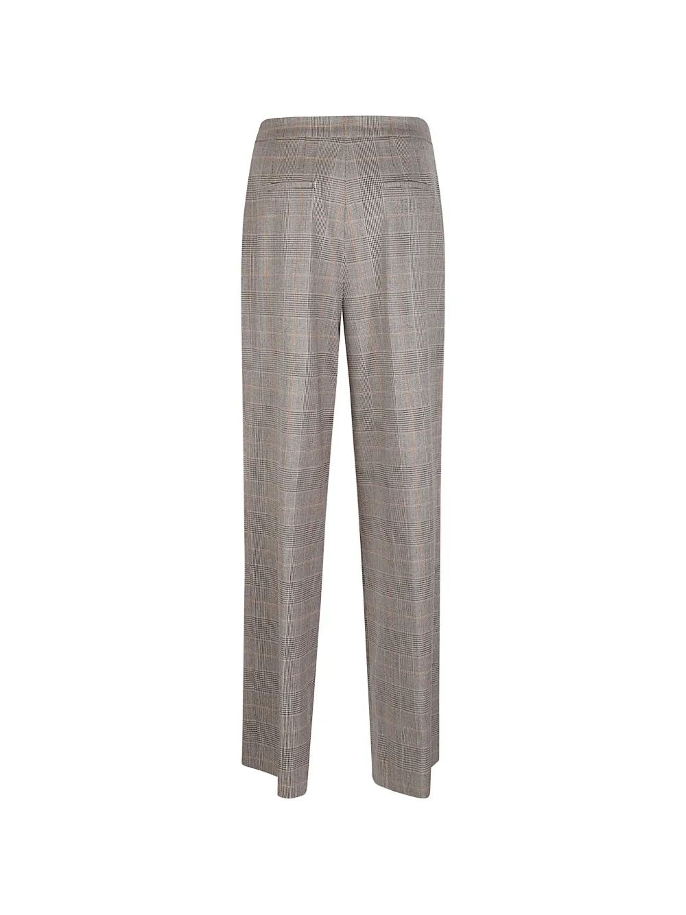 PT Torino Prince of Wales Check Pleated Trousers in Grey, view 2