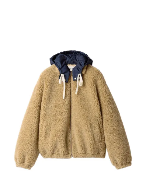 Miu Miu Fleece blouson jacket