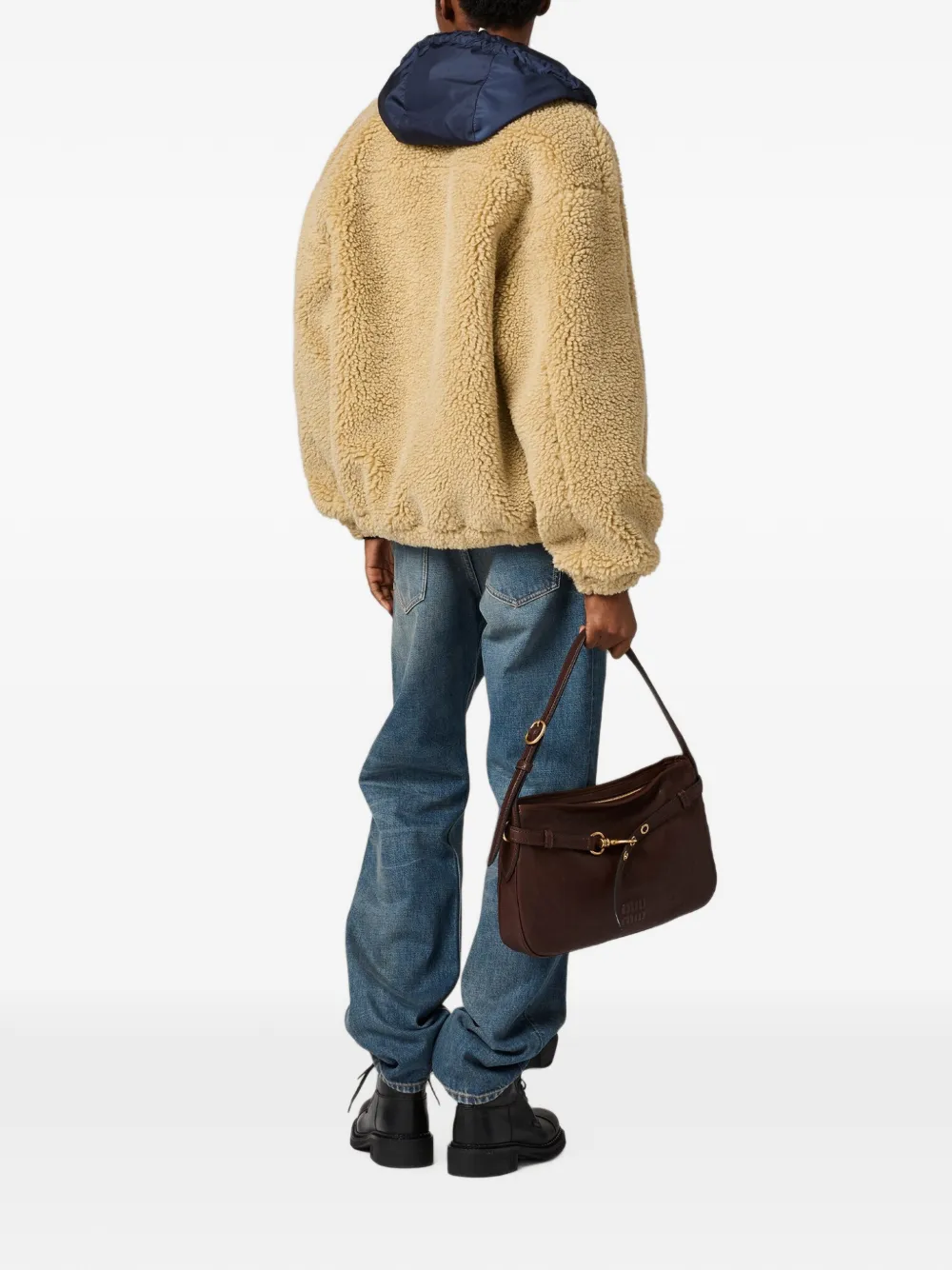 Miu Fleece jack Beige