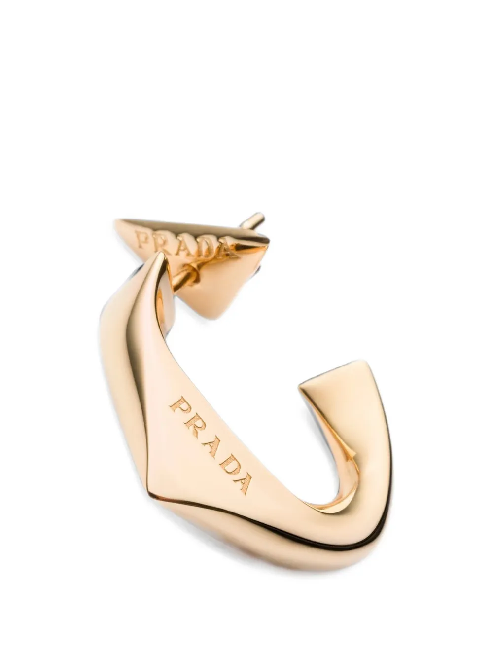 Prada Eternal Gold single earring - Oro