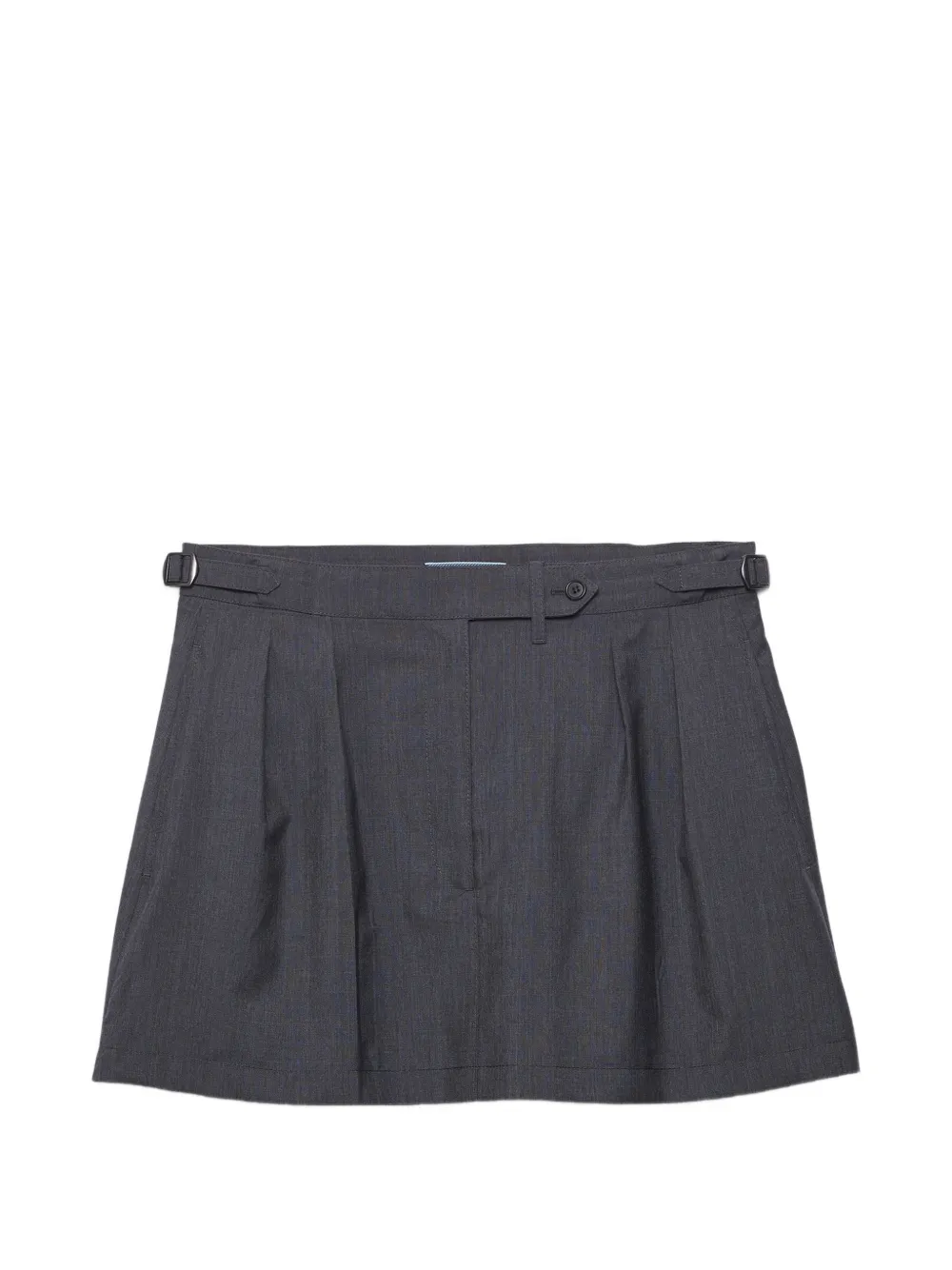 Prada light mohair miniskirt - Grigio