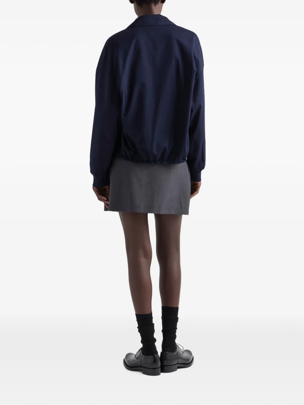 Prada Mohair mini-rok Grijs