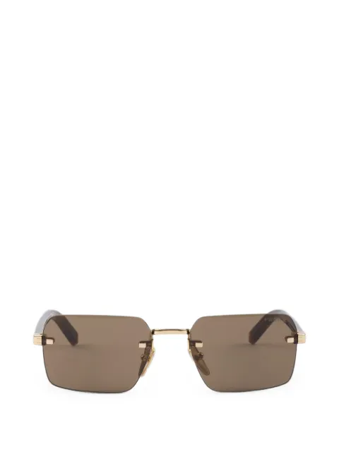 Prada Eyewear sunglasses with the iconic metal plaque