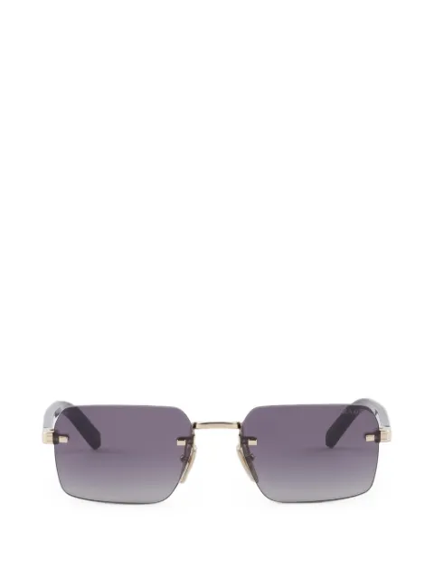 Prada Eyewear sunglasses with the iconic metal plaque