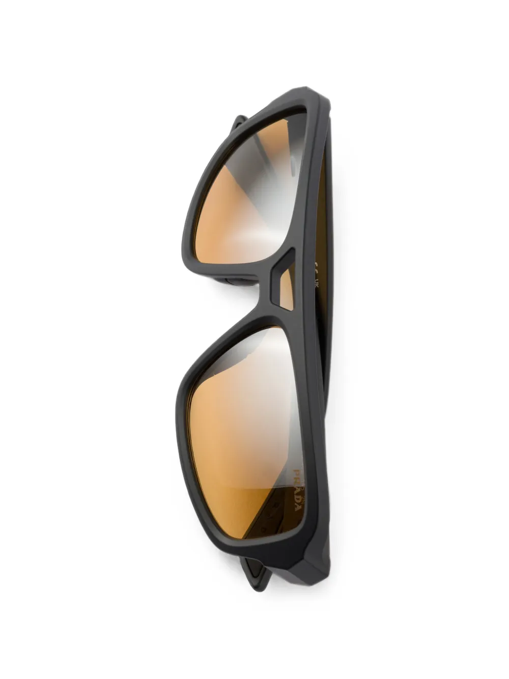 Prada Eyewear Linea Rossa zonnebril Zwart