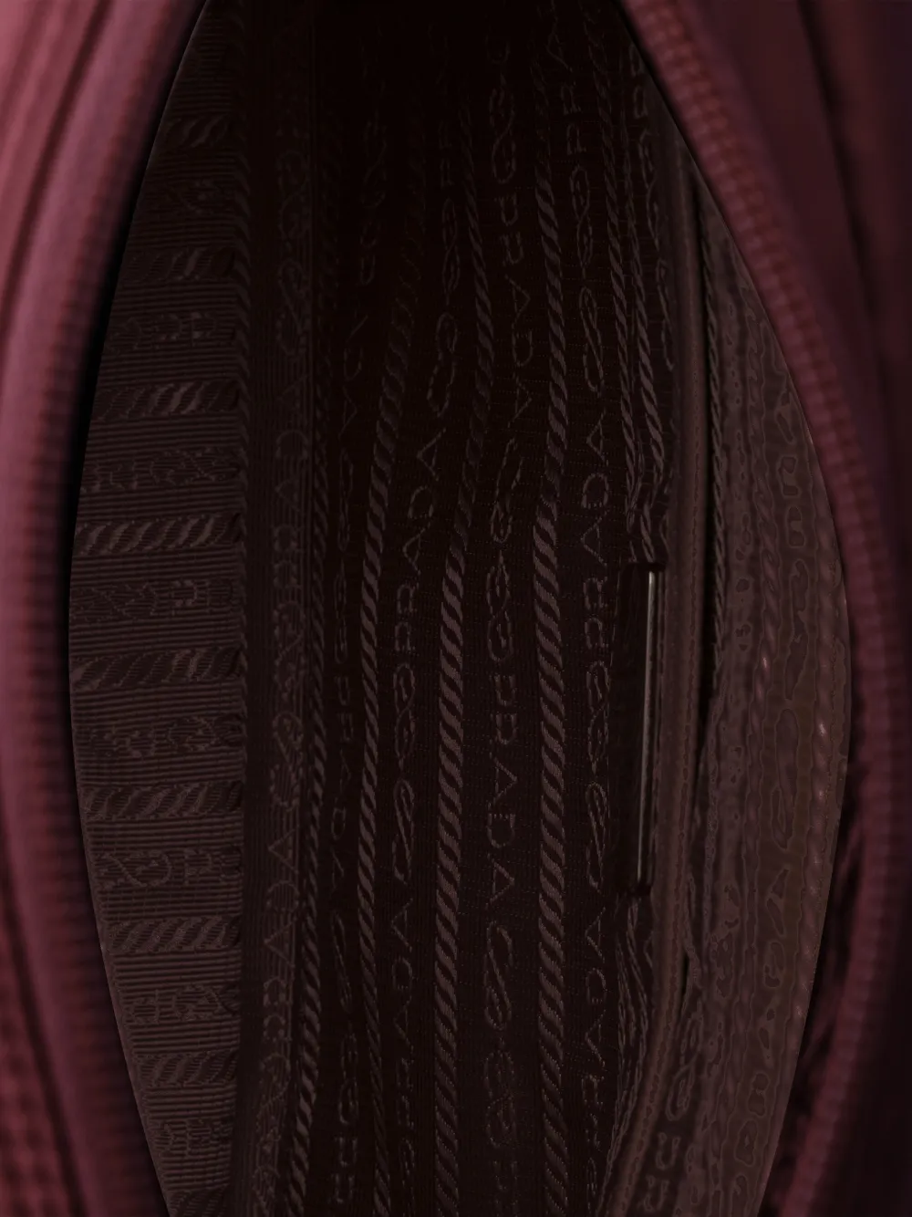 Prada Re-Nylon schoudertas Rood