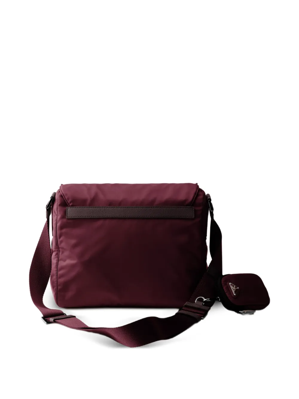 Prada Re-Nylon schoudertas Rood