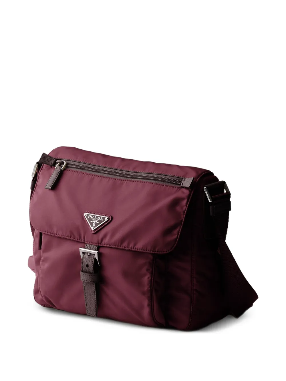 Prada Re-Nylon schoudertas Rood