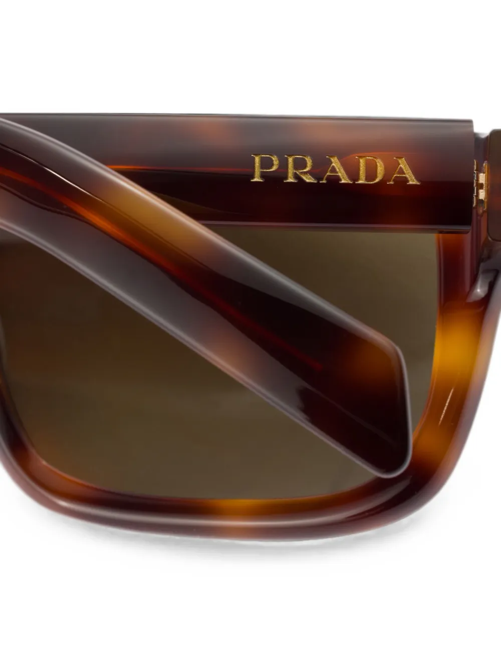 Prada Eyewear Shadowplay zonnebril Bruin