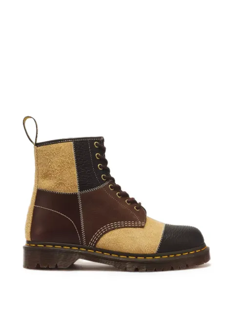 Dr. Martens 1460 Patchwork lace-up boots