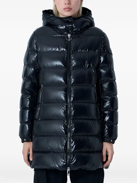 Moncler quilted hooded jacket