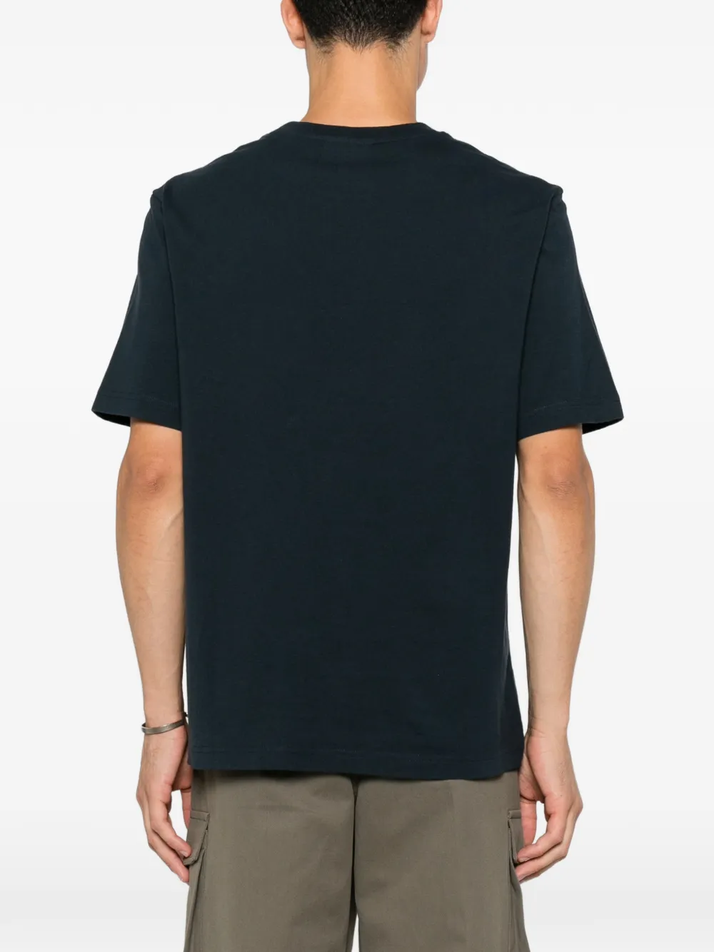 Maison Kitsuné Katoenen T-shirt Blauw