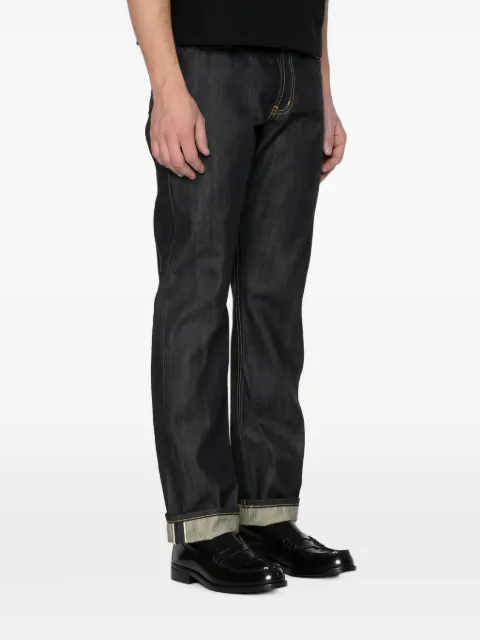 Naked and Famous Guardian II selvedge straight-leg jeans