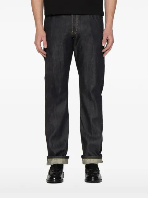 Naked and Famous Guardian II selvedge straight-leg jeans