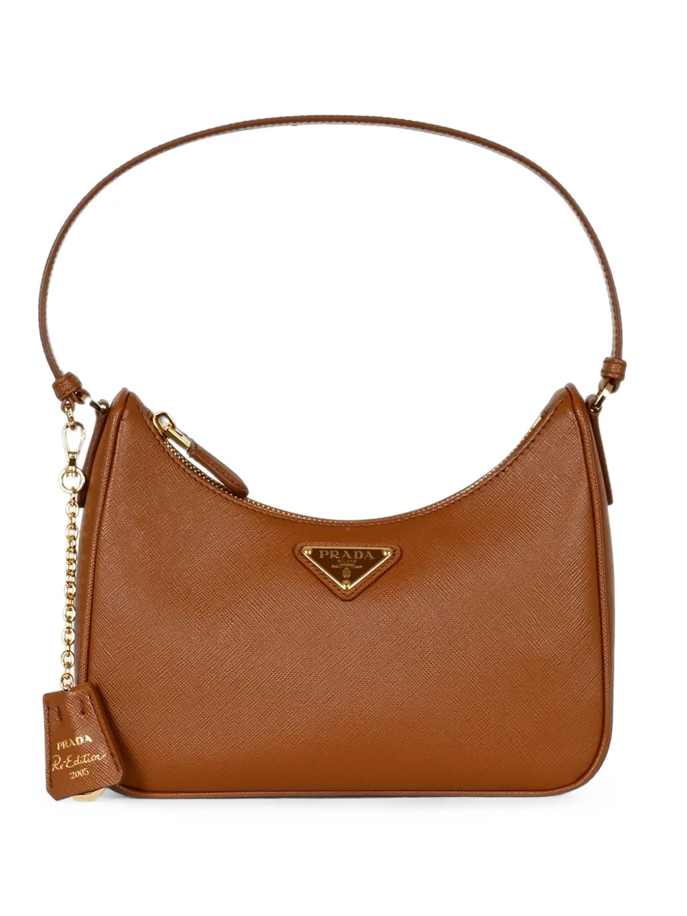Prada Re-Edition 2005 Saffiano shoulder bag - Marrone