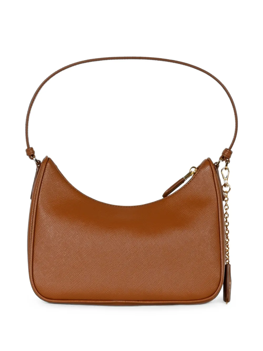 Prada Re-Edition 2005 Saffiano schoudertas Bruin
