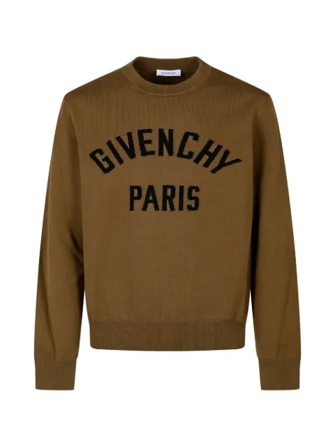 Givenchy logo-intarsia sweater