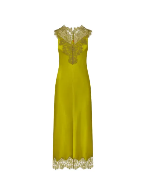 Simon Miller Bea lace-trimmed midi dress