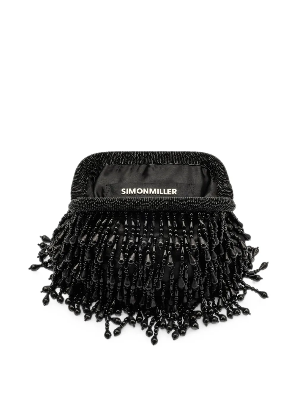 Simon Miller Clutch met kralen Zwart