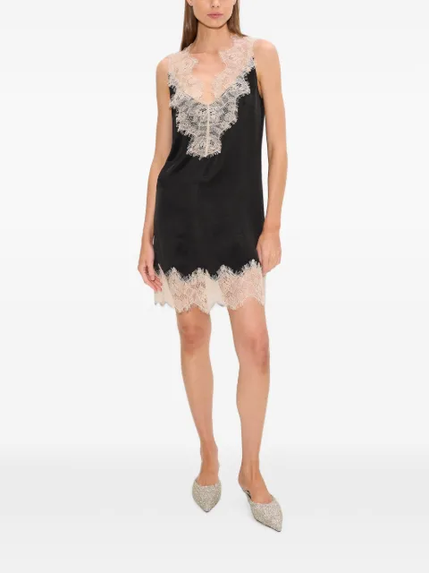 Simon Miller Bea lace-trimmed mini dress