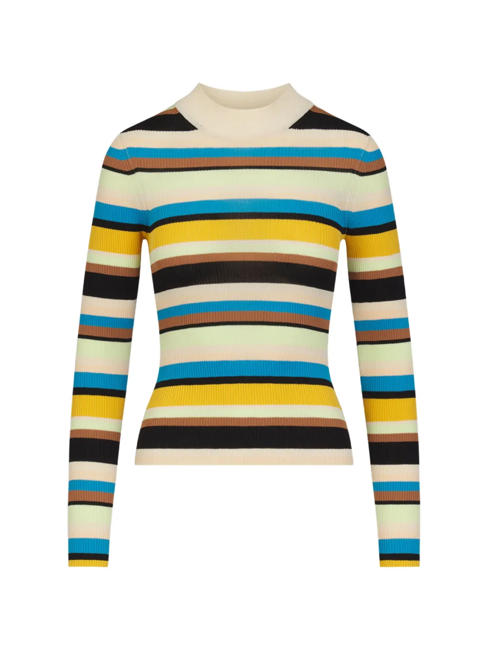 Simon Miller Mika striped long-sleeve top