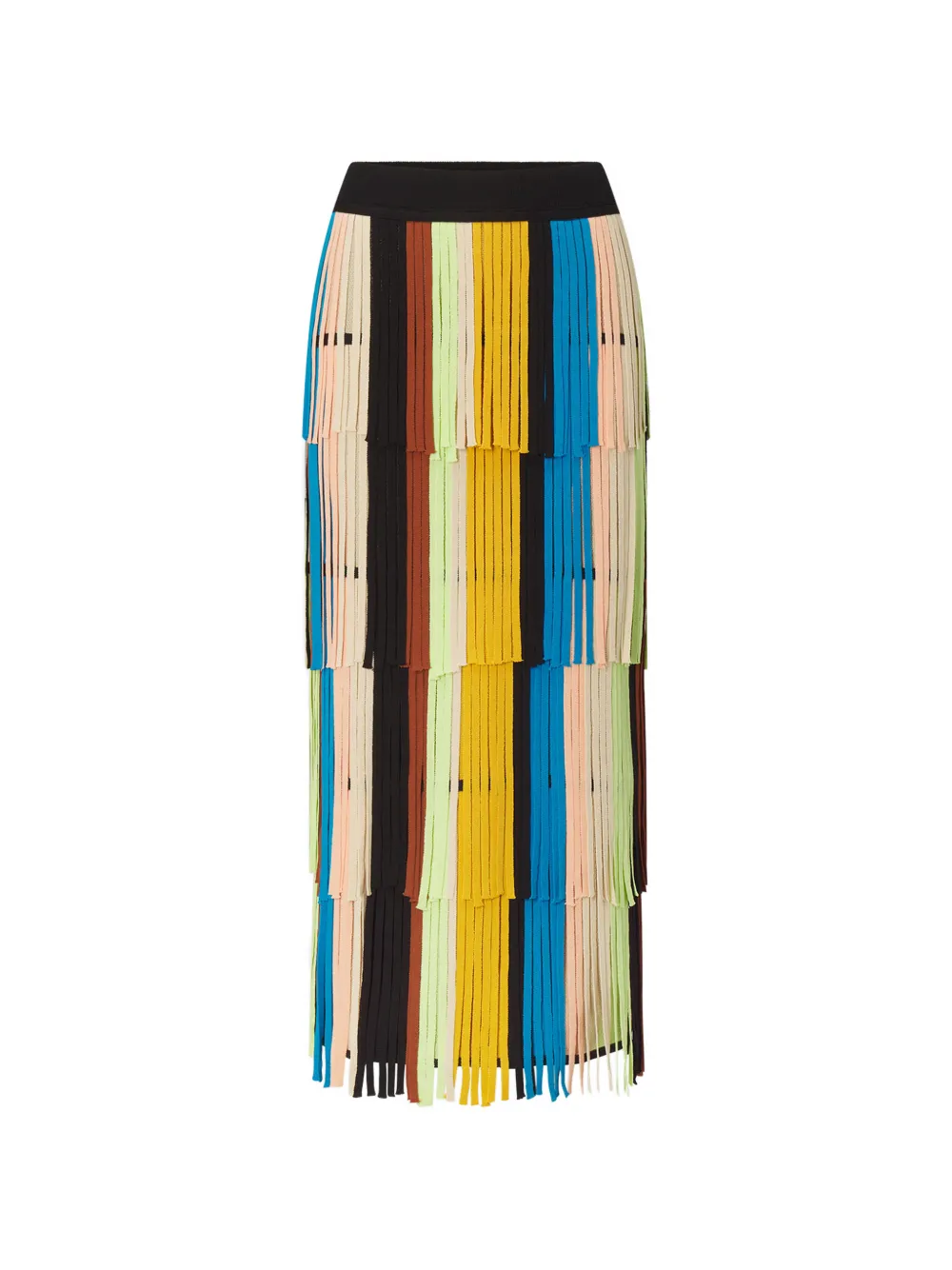 Simon Miller Za Za knit fringe maxi skirt