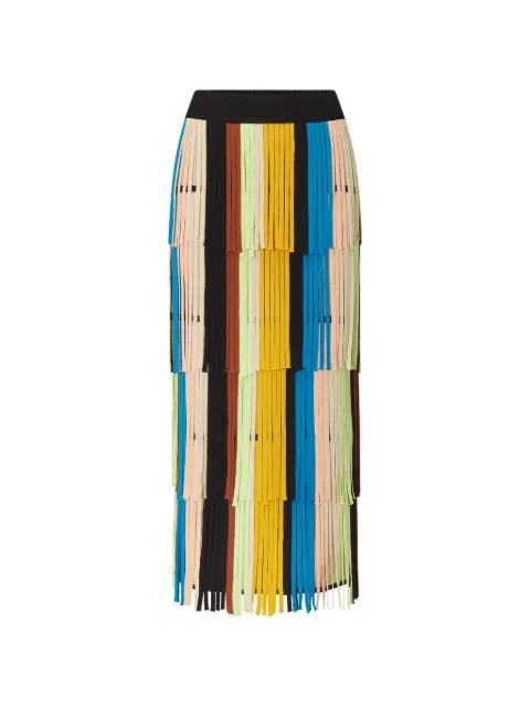 Simon Miller Za Za knit fringe maxi skirt