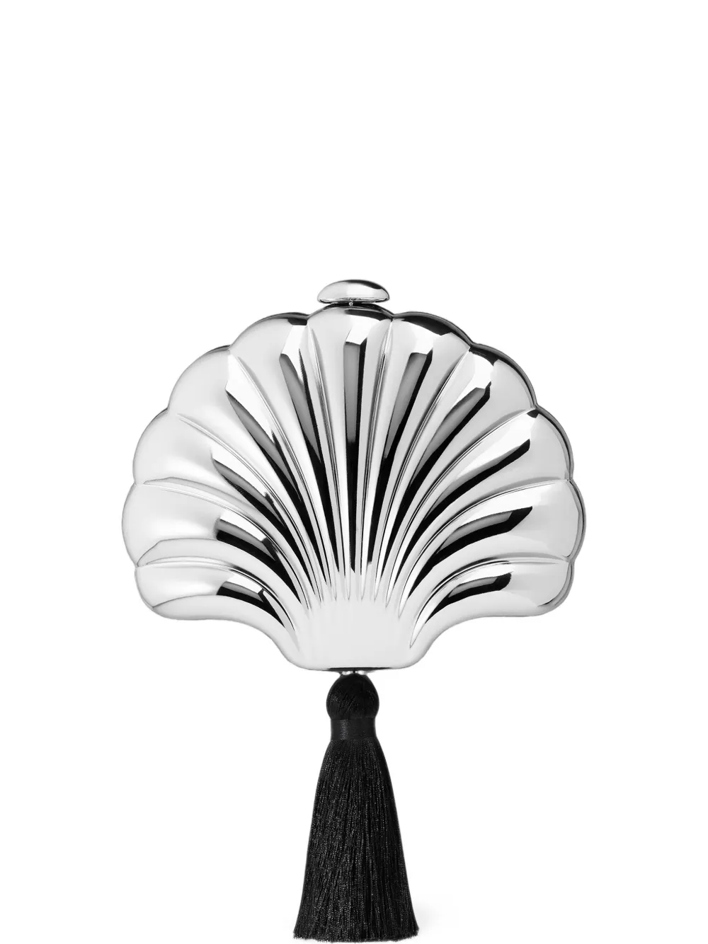 Simon Miller Concha shell-shaped clutch bag - Argento