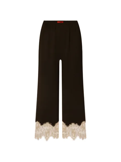 Simon Miller pantalones Nella con ribete de encaje