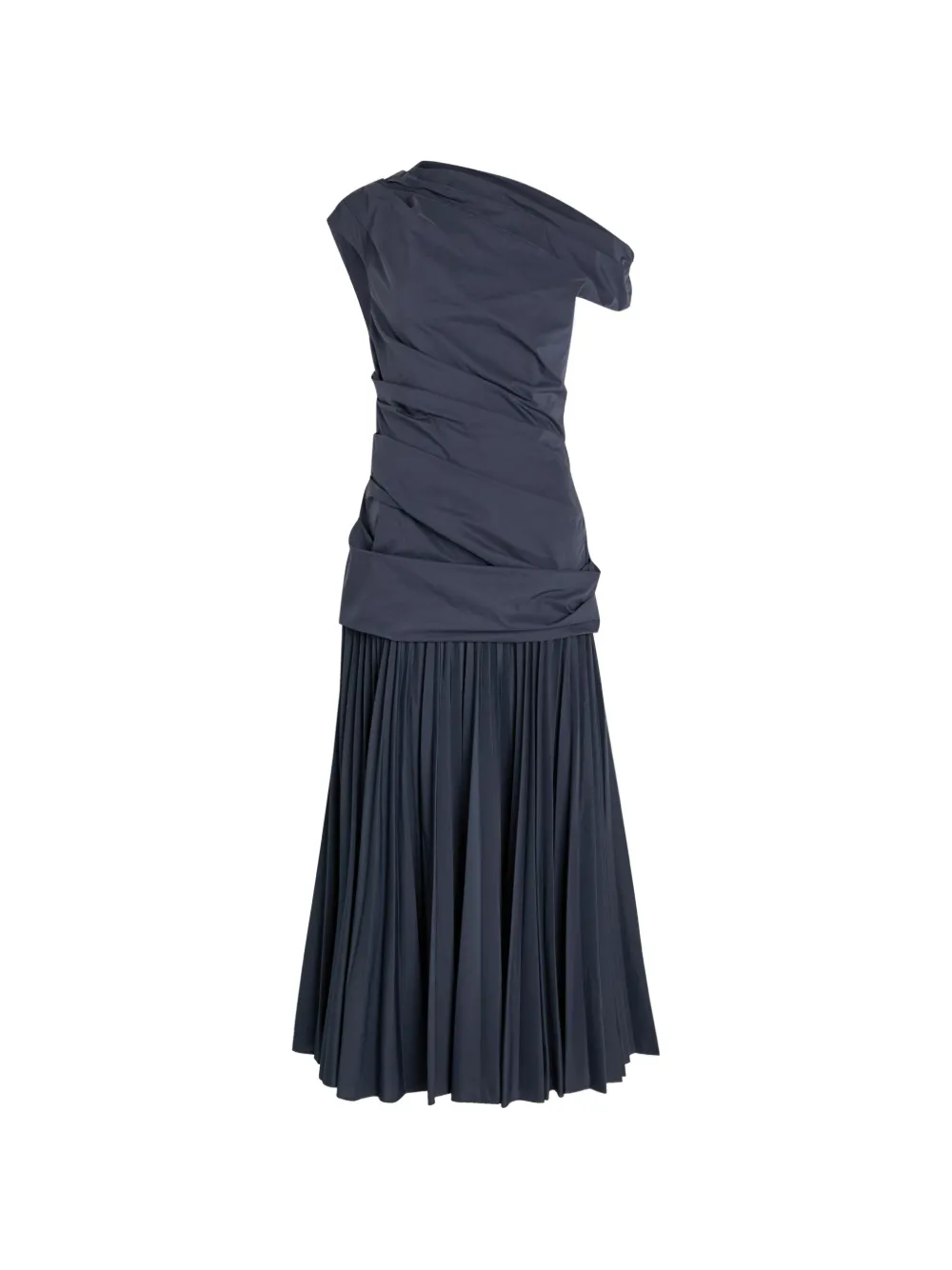 SIMKHAI Ammalie midi-jurk Blauw