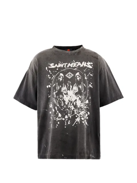 SAINT MXXXXXX x blackmeans graphic-print T-shirt