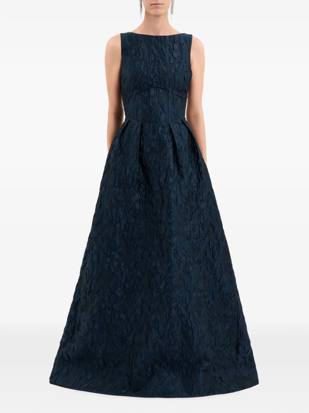 Rebecca Vallance Cascades avondjurk Blauw