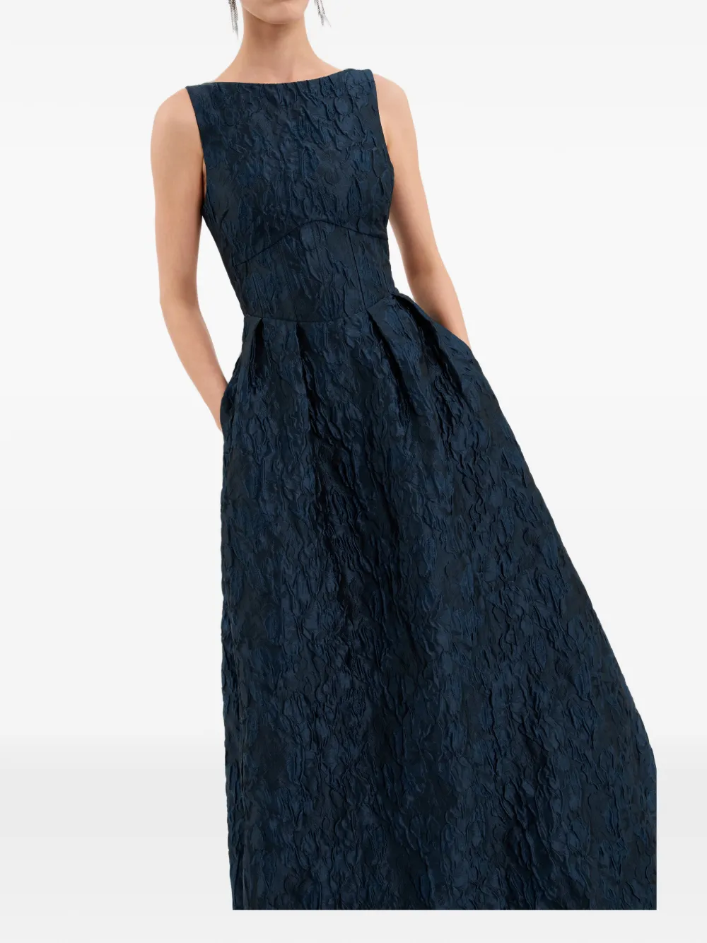 Rebecca Vallance Cascades avondjurk Blauw