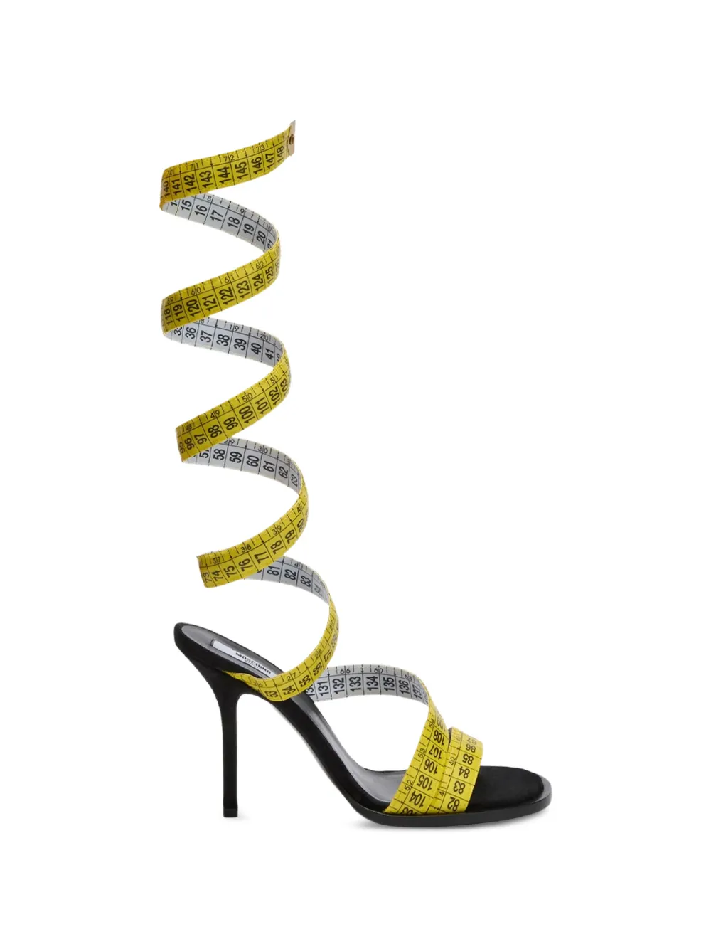 Moschino Tailor tape-measure sandals