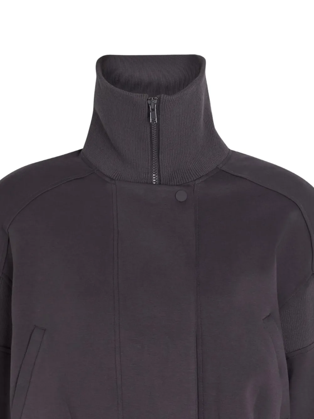 adidas by Stella McCartney x Stella McCartney Stadium jack met hoge hals en vlakken Paars