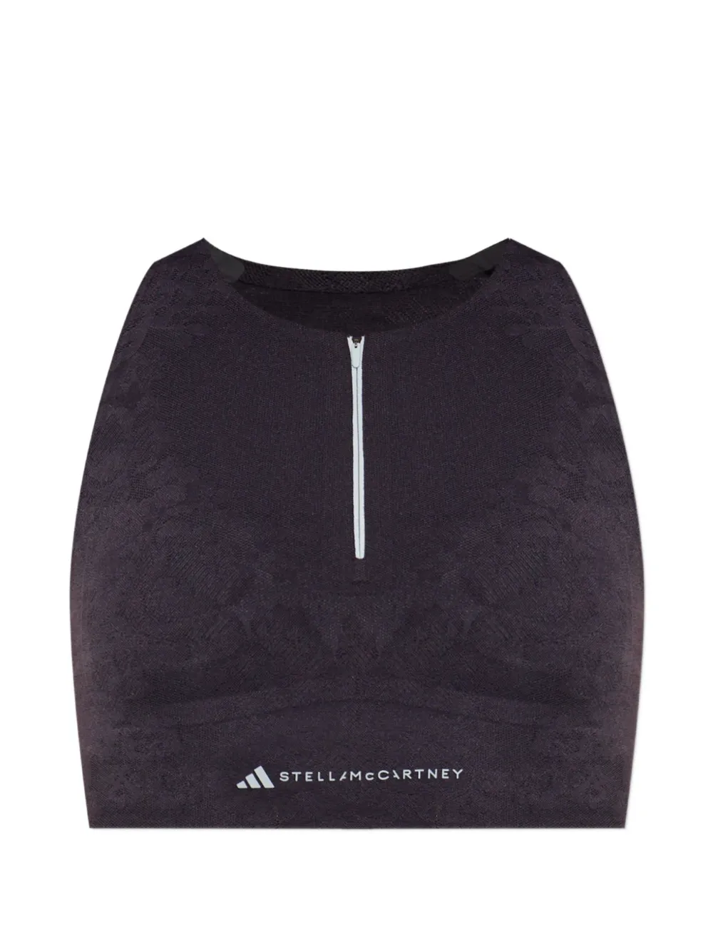 adidas by Stella McCartney x Stella McCartney Top con zip - Nero