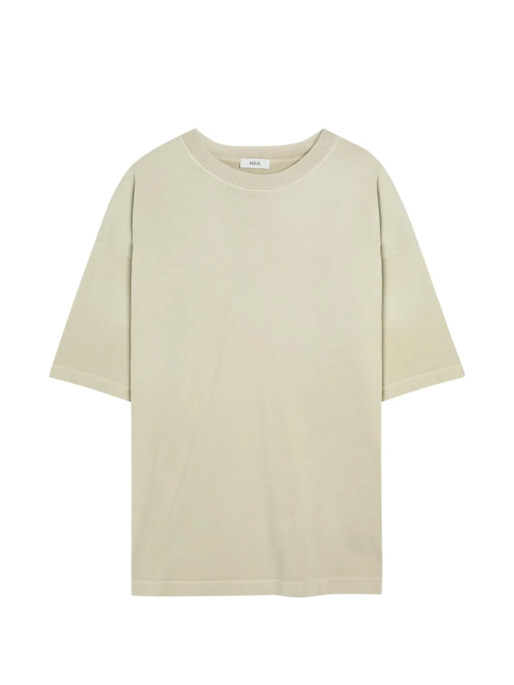 AGOLDE Portman cotton T-shirt - Toni neutri