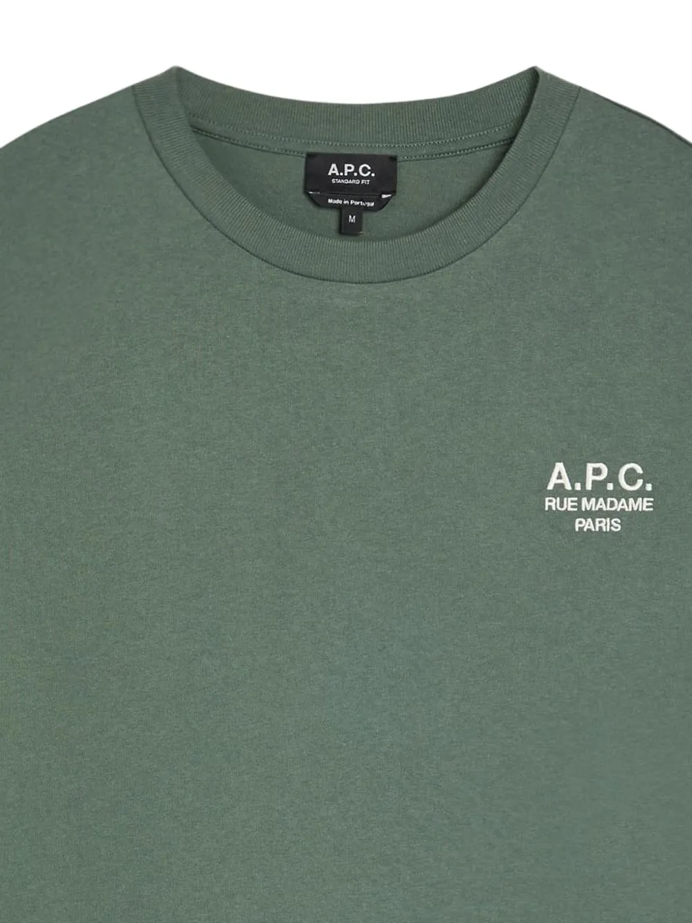 A.P.C. Rue Madame T-shirt Groen
