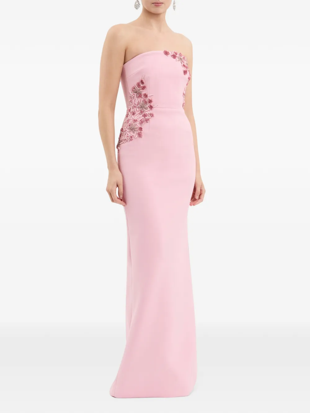Rebecca Vallance Fresa gown Roze