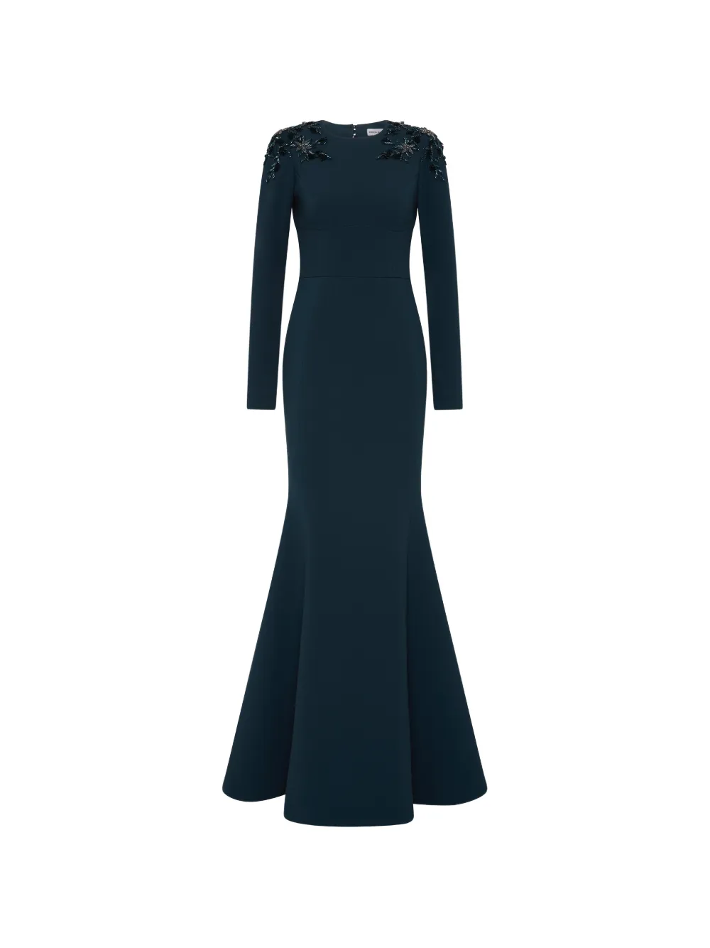 Rebecca Vallance Adrienne long-sleeve gown