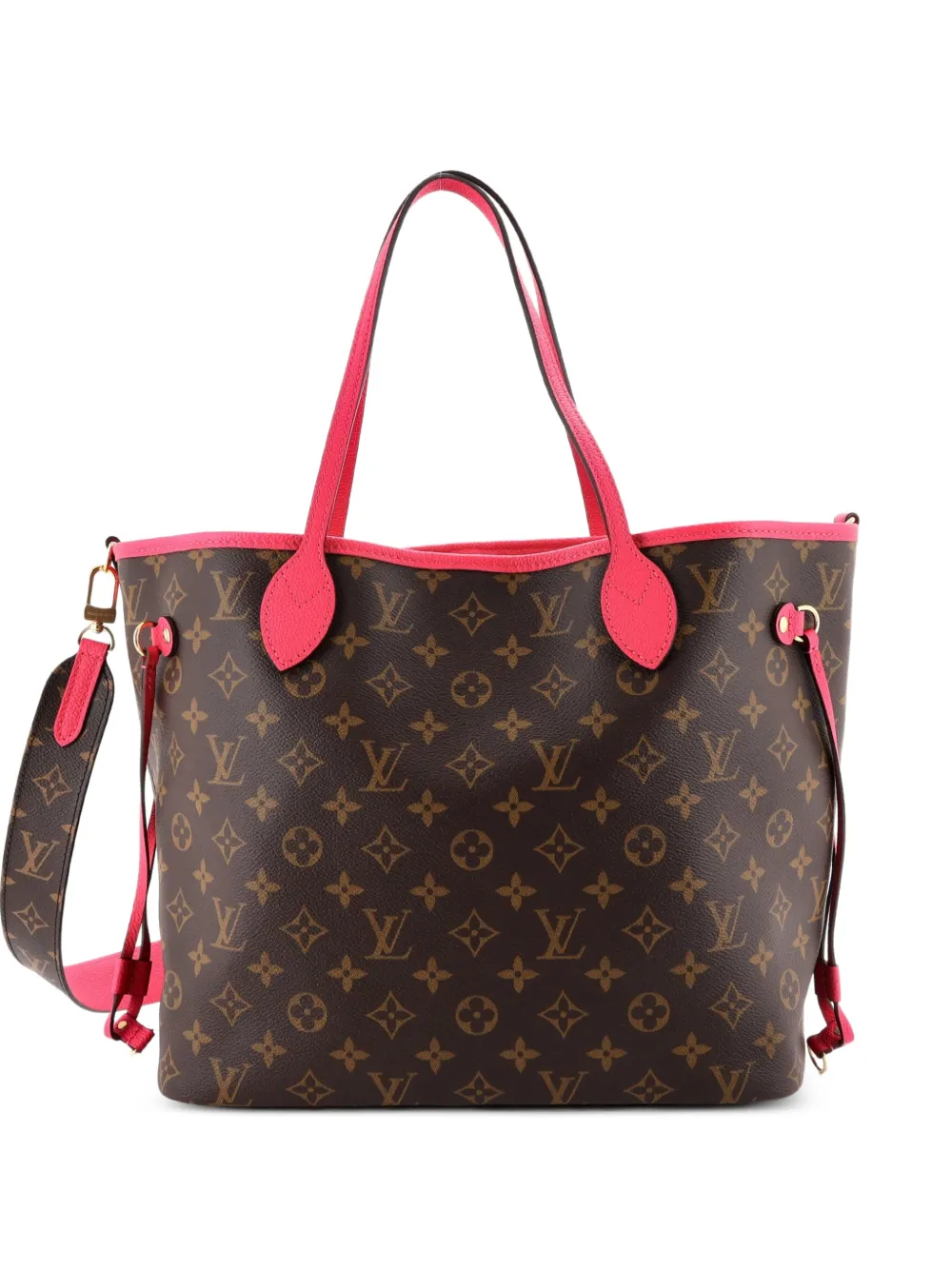 Louis Vuitton Pre-Owned Neverfull Bandouliere Inside Out Monogram Canvas and Textile MM tote bag - Marrone