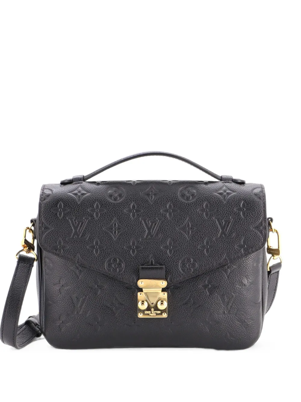 Louis Vuitton Pre-Owned Pochette Metis Monogram Empreinte Leather crossbody bag - Nero